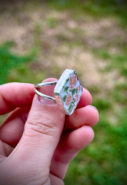 Rose Patch Ring | Size 7