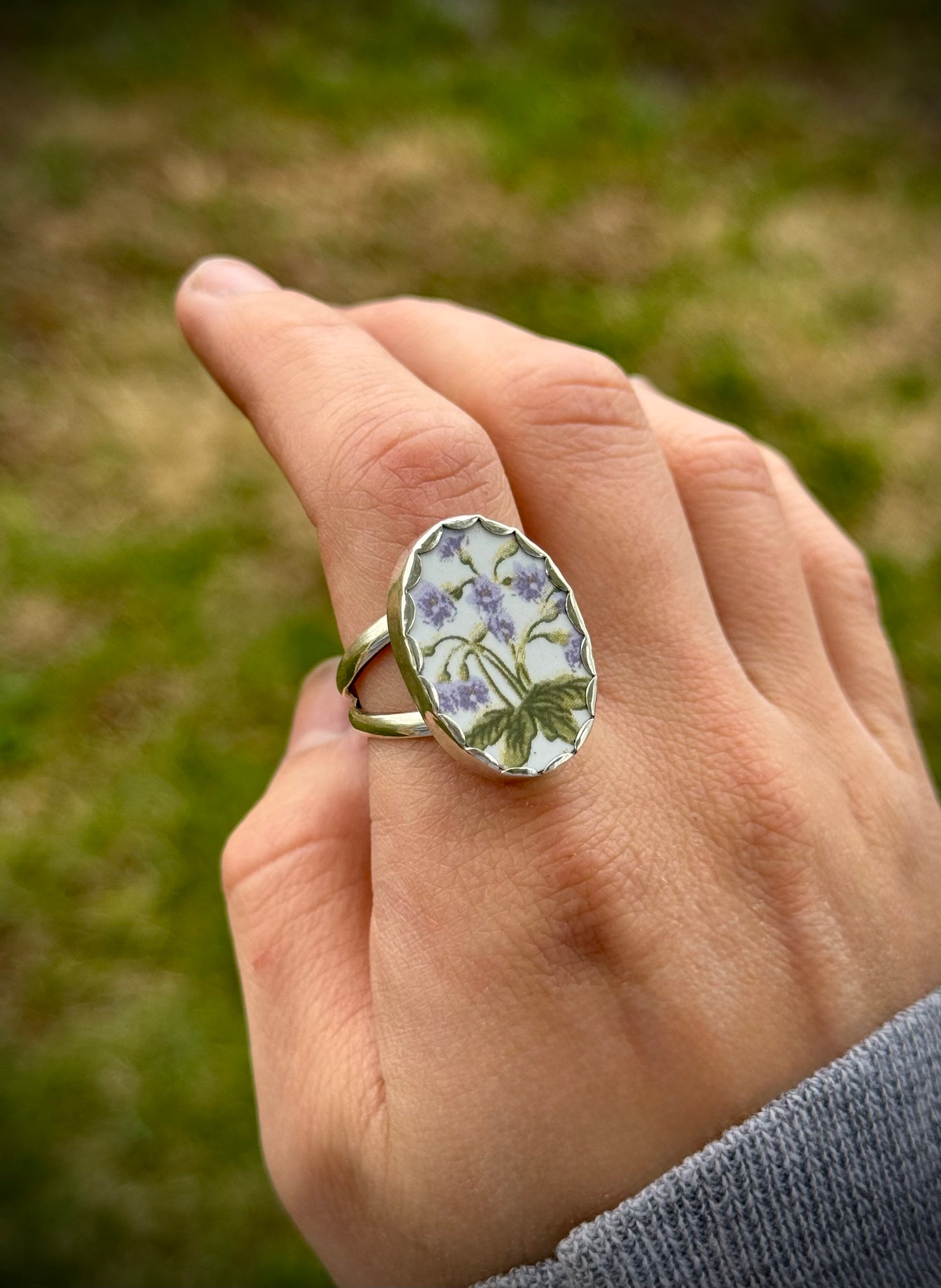 Field of Lilacs Ring | Size 9.25/9.5