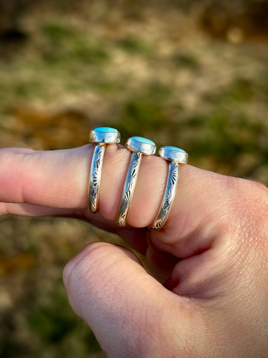Tiny Stamped Stackers | Various Sizes