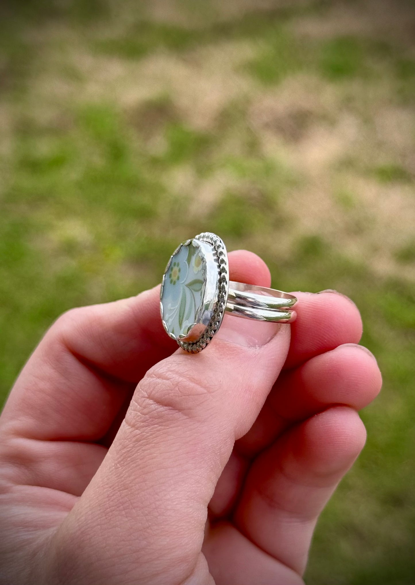 Baby Blues Ring | Size 6.25