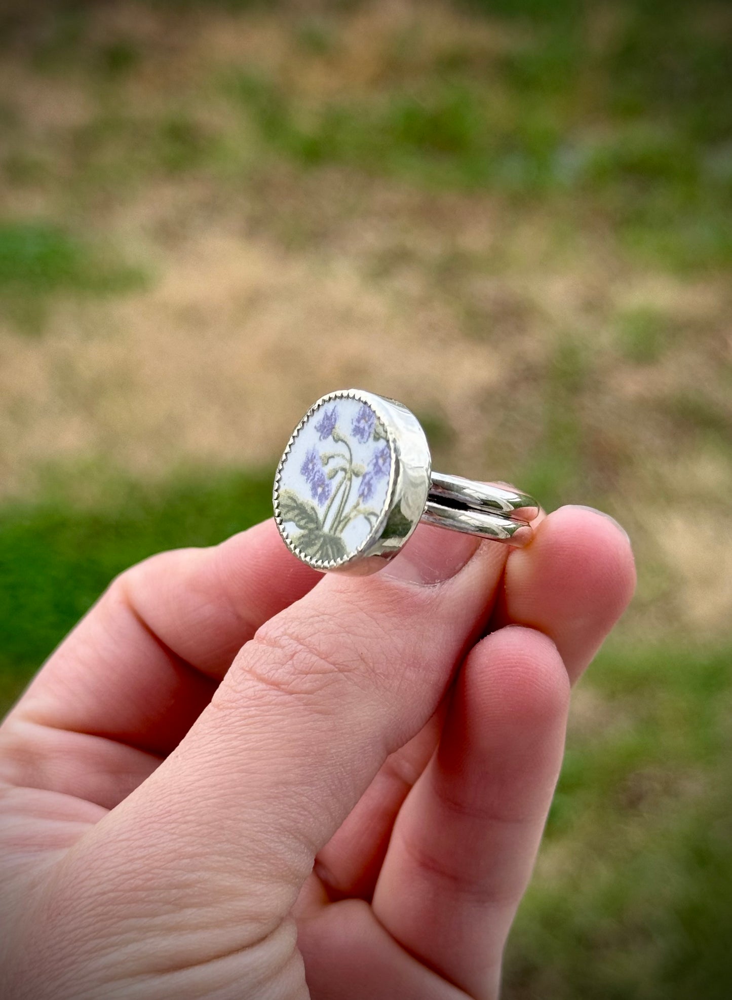 Wild Violet Ring | Size 9