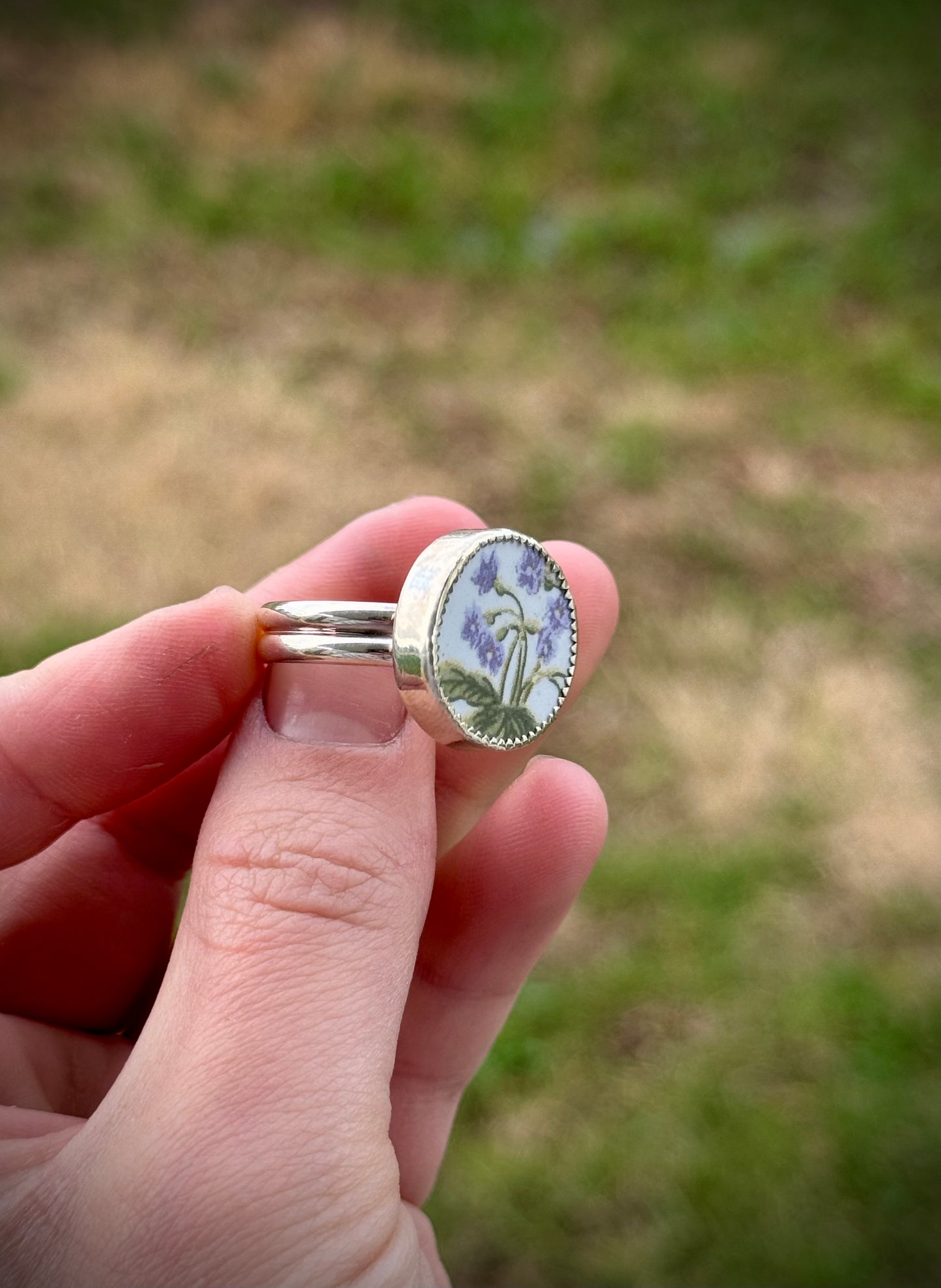 Wild Violet Ring | Size 9
